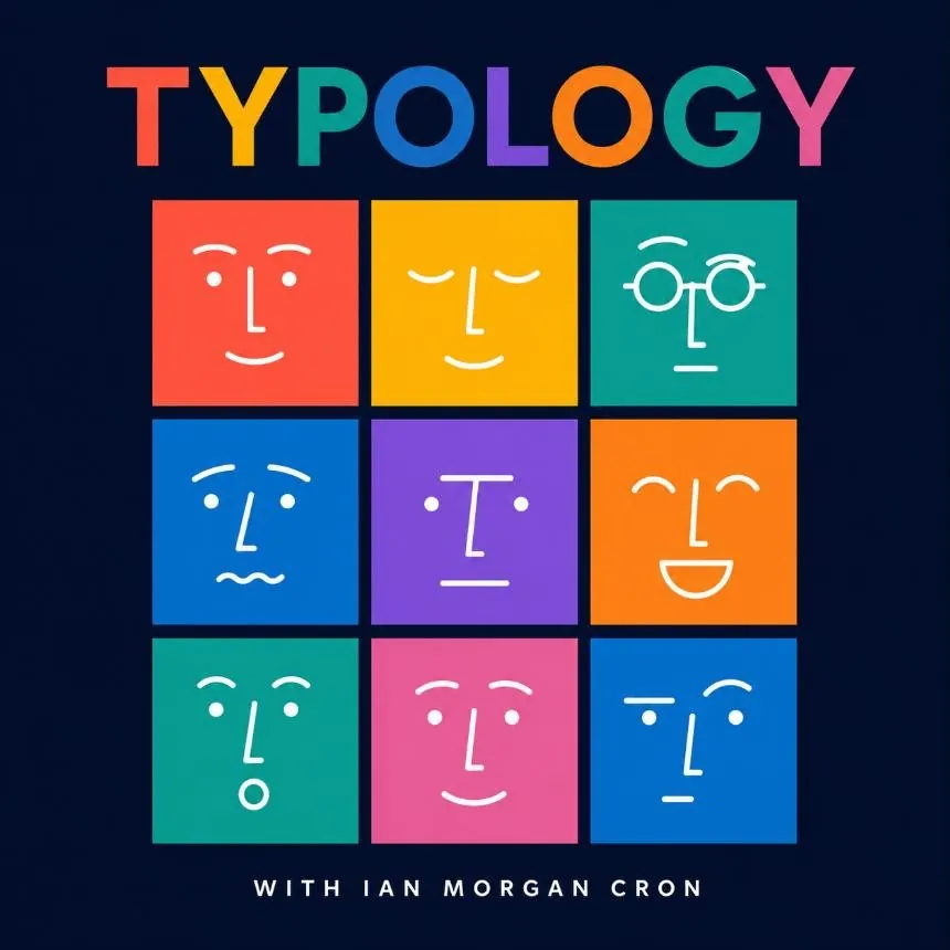 Typology podcast cover art with Ian Morgan Cron
